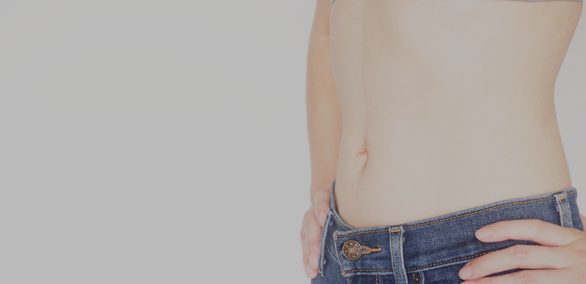 女性のお腹のイメージ